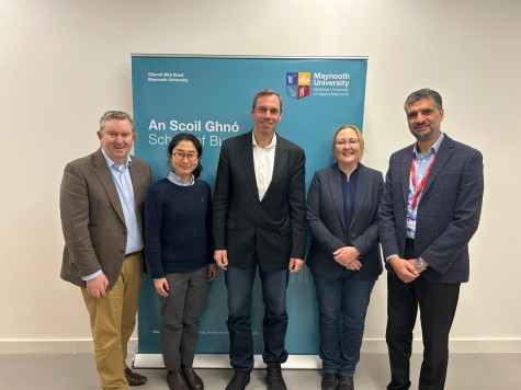 Logistik-Forscherinnen zu Besuch an der Maynooth University in Irland