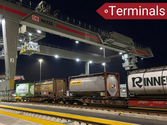 Megahub Schnellumschlaganlage in Hannover/Lehrte